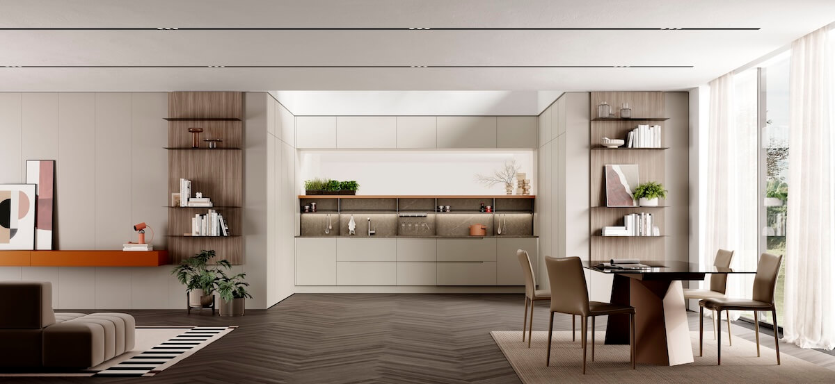 Modula — фото 6, итальянская кухня FEBAL CASA