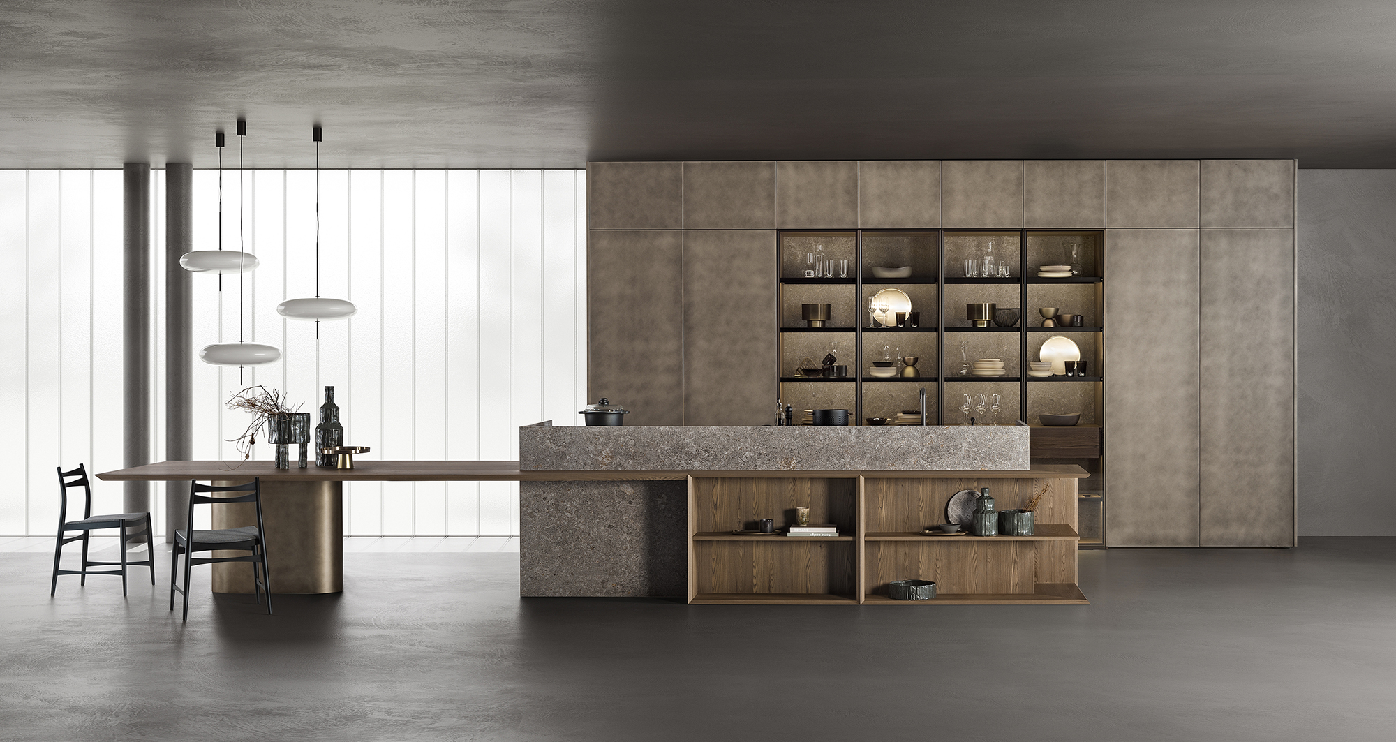 Contrasto Collection — фото 3, итальянская кухня MITTEL Cucine