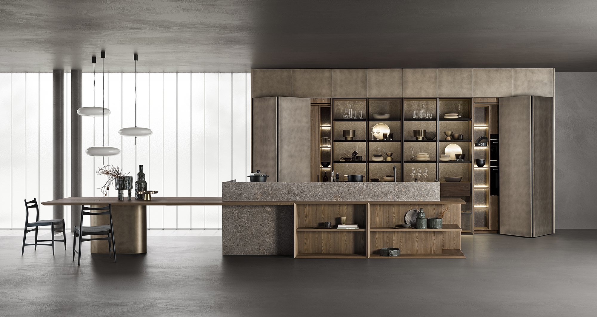 Contrasto Collection — фото 4, итальянская кухня MITTEL Cucine