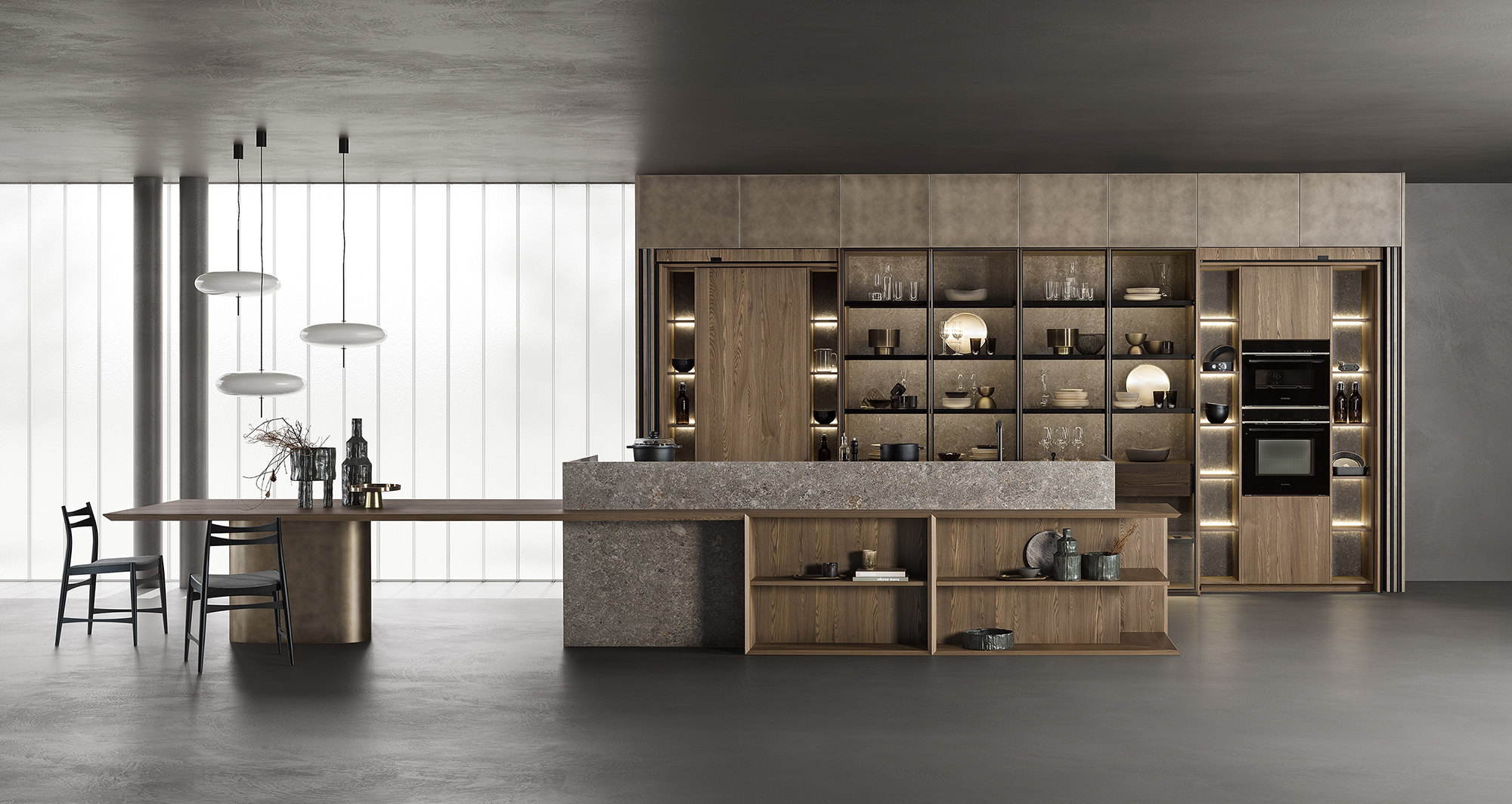 Contrasto Collection — фото 5, итальянская кухня MITTEL Cucine
